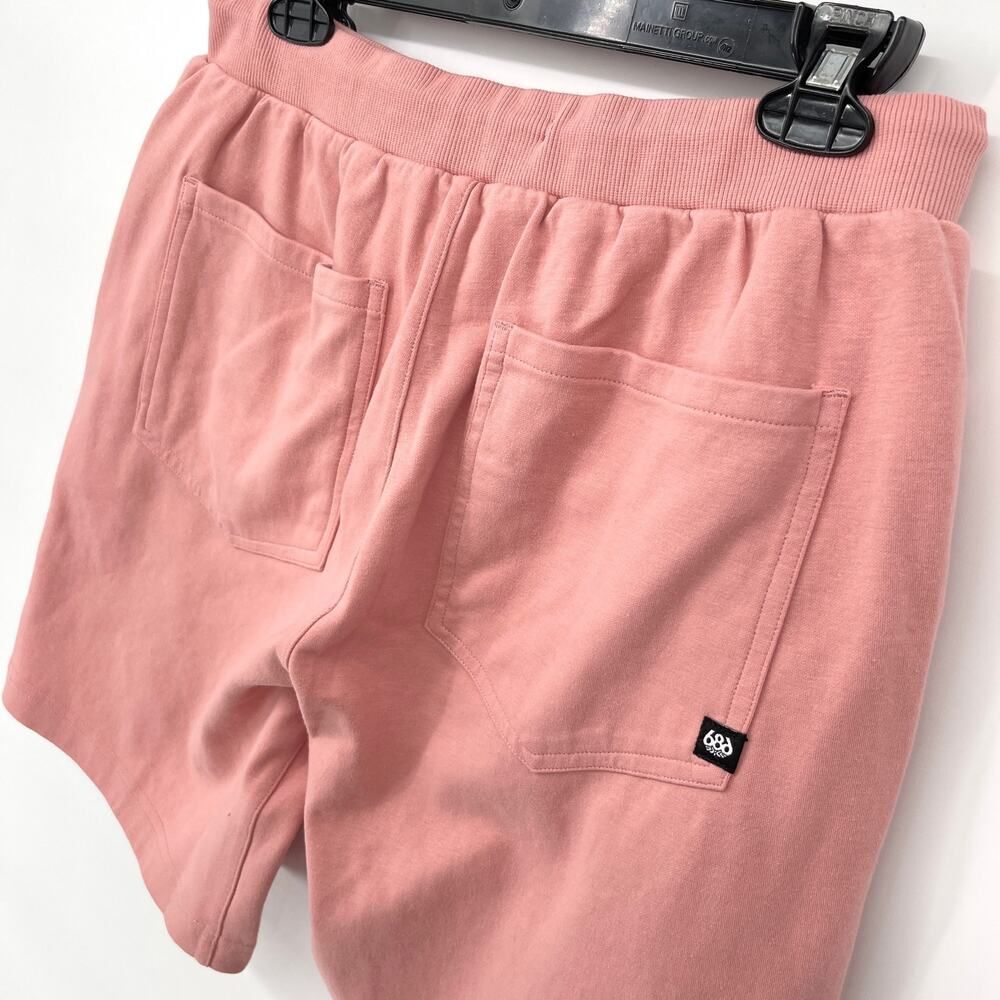 686 Mens Everywhere Double Knit Performance Shorts Fleece NEW M Rosette KCRGNS36 - Picture 7 of 11